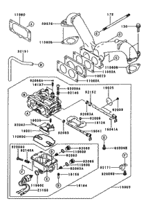 Carburetor Assembly Kawasaki FH601V-AS23