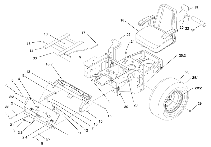 Main Frame Assembly