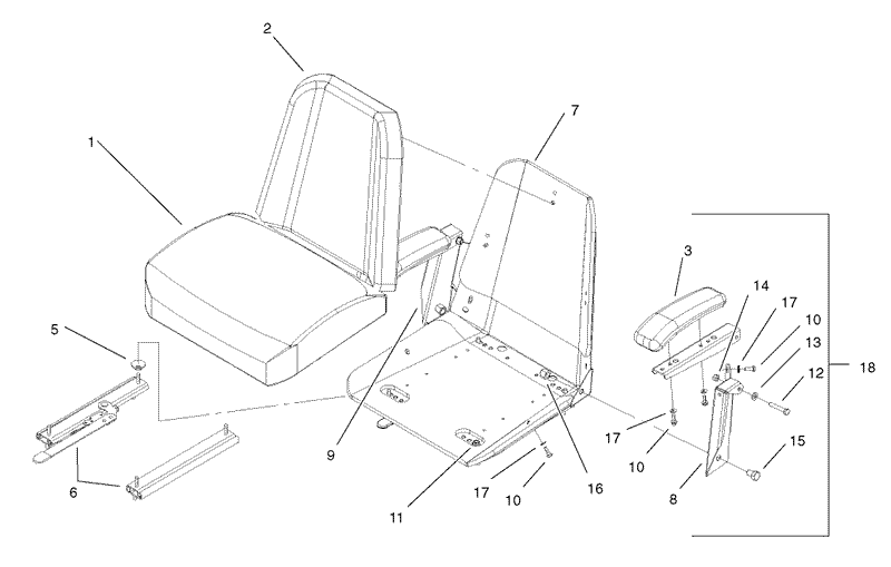 Seat Assembly No 1 633705