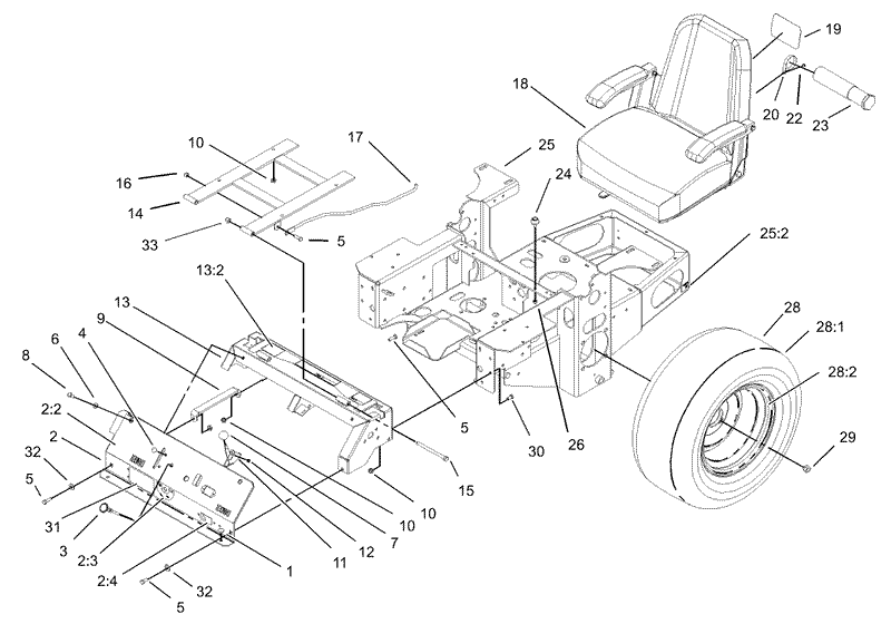 Main Frame Assembly
