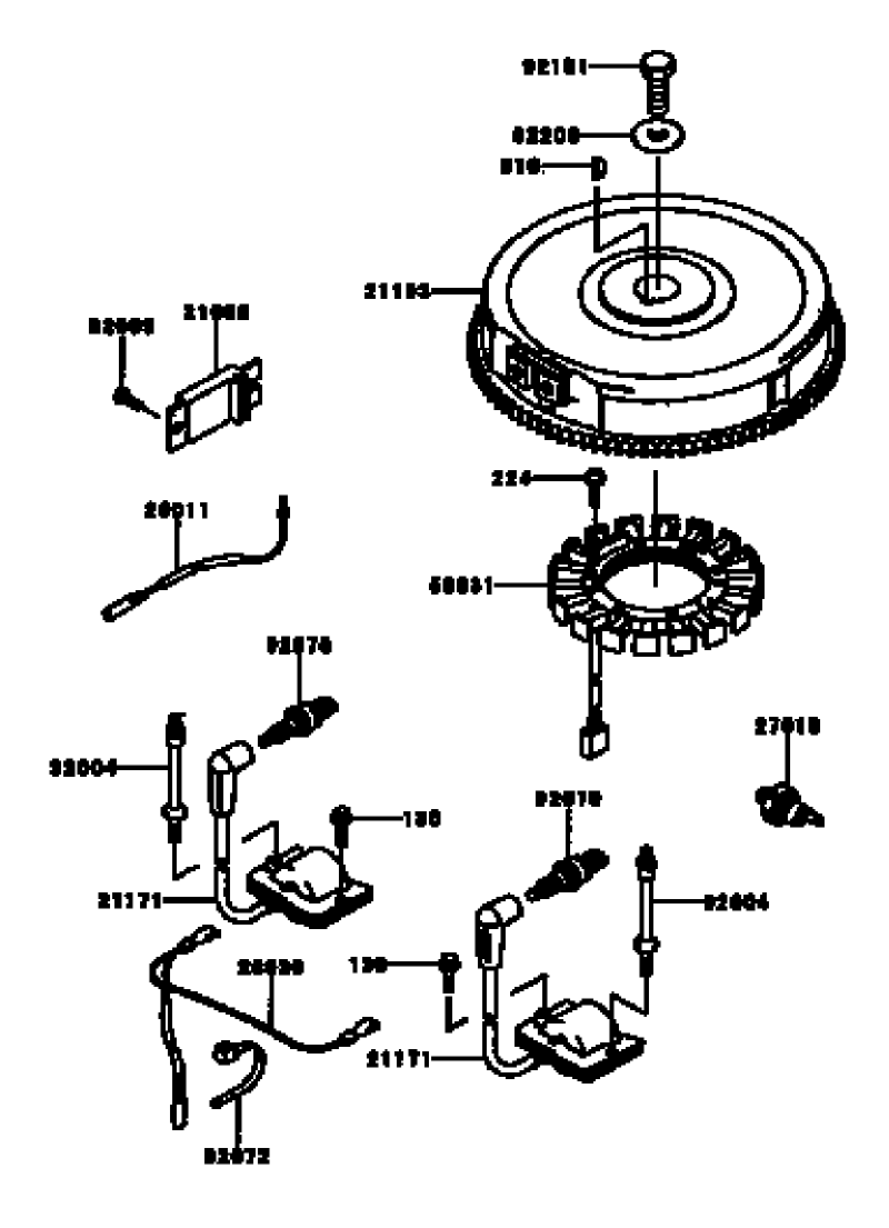Electric Equipment Assembly Kawasaki FH601V DS06