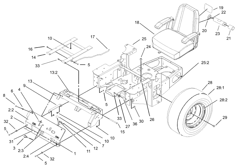 Main Frame Assembly