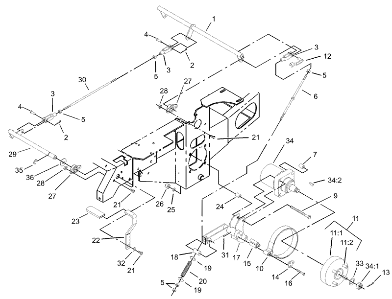 Parking Brake System Assembly