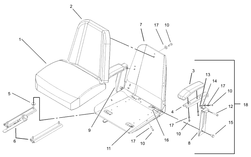Seat Assembly No 1 633705