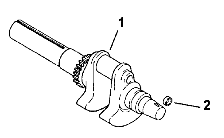 Crankshaft Kohler Engine Ch20s 64582