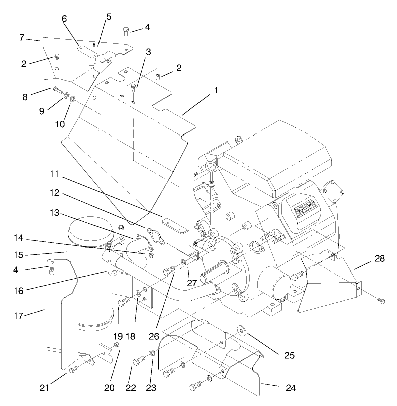Heat Shields And Exhaust