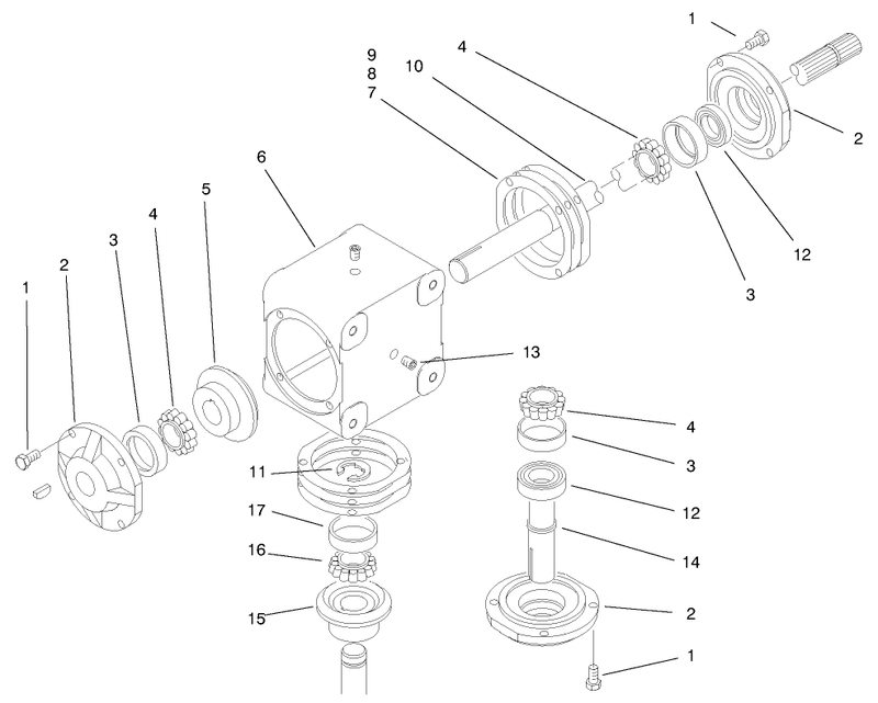 Gear Box Assembly No 94 4641