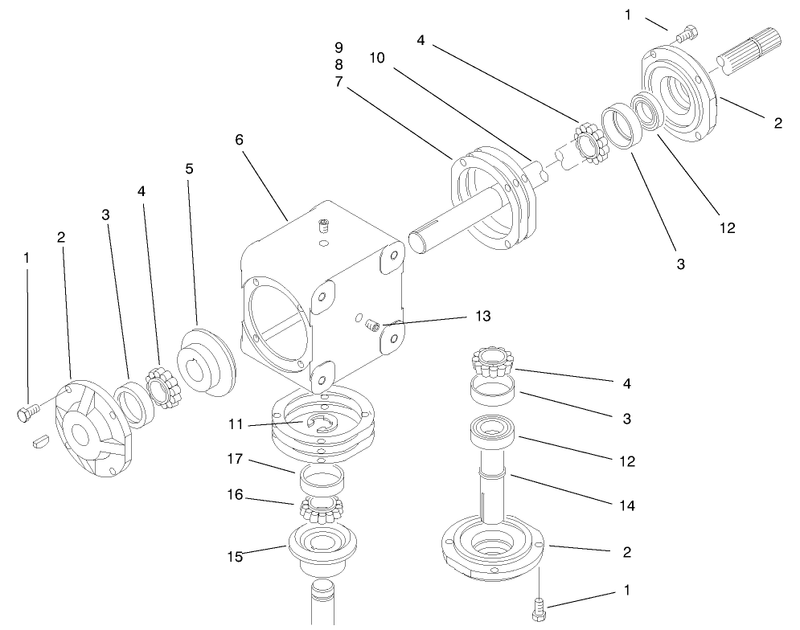 Gear Box Assembly No 94 4641