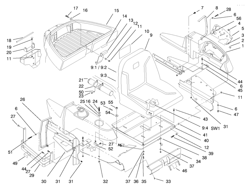 Seat And Fenders