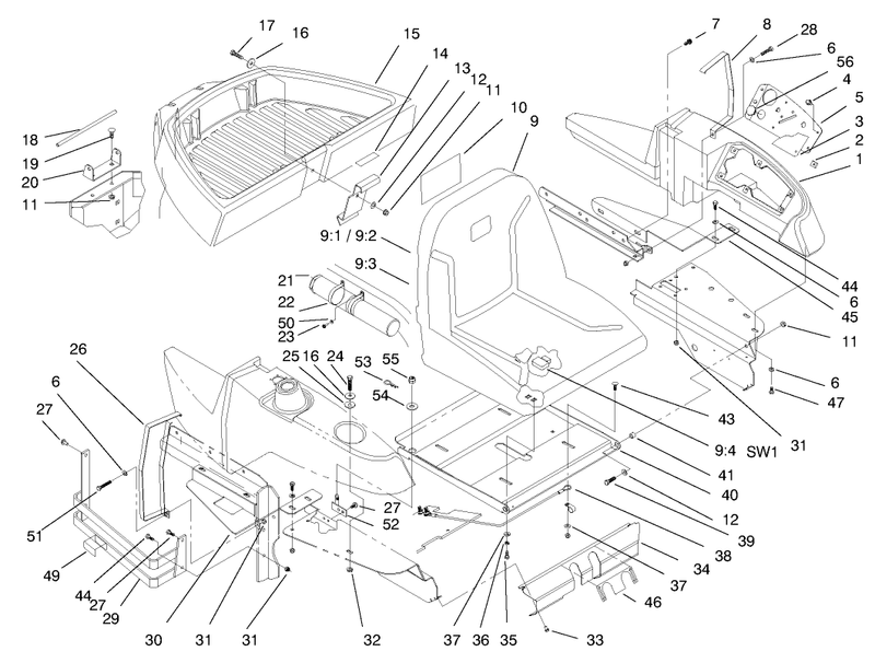 Seat And Fenders