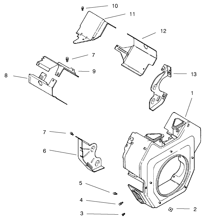 Blower Housing and Baffles
