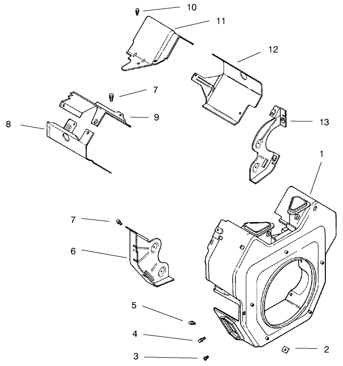 Blower Housing and Baffles
