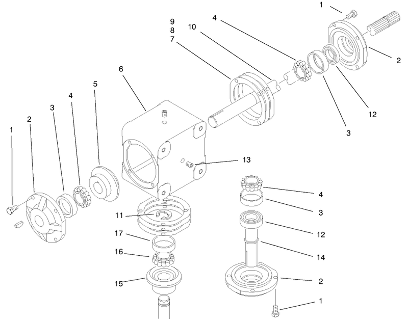 Gear Box Assembly No 94 4641