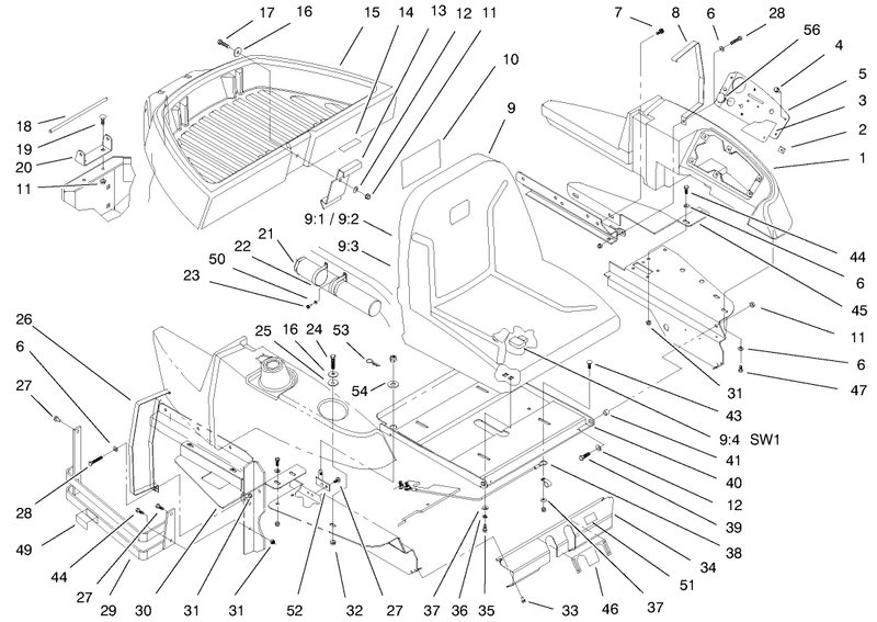 Seat And Fenders