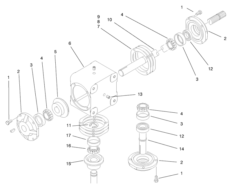 Gear Box Assembly No94 4641