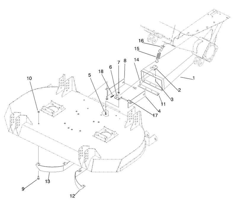 Plenum And Discharge Bracket
