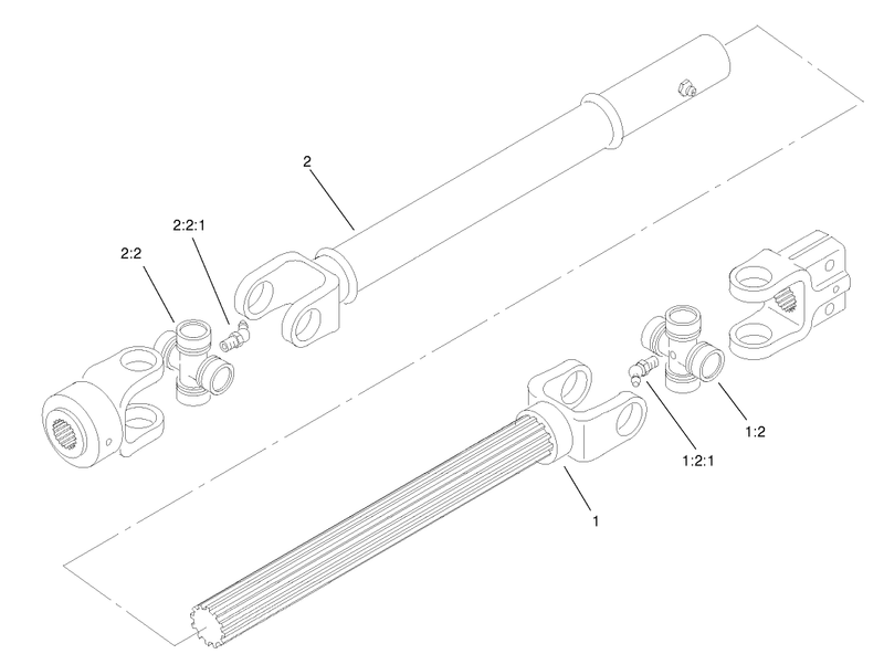 Drive Shaft Assembly No 94 4722