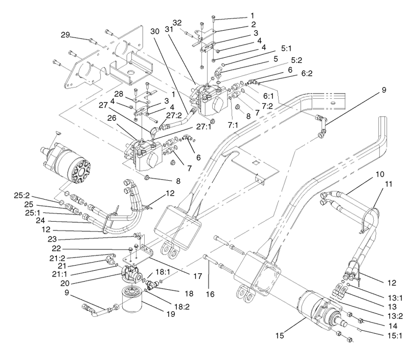 Front Hydraulic Assembly