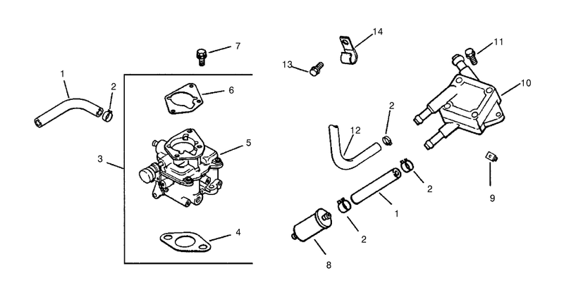 Fuel System kohler Ch20s Ps64644