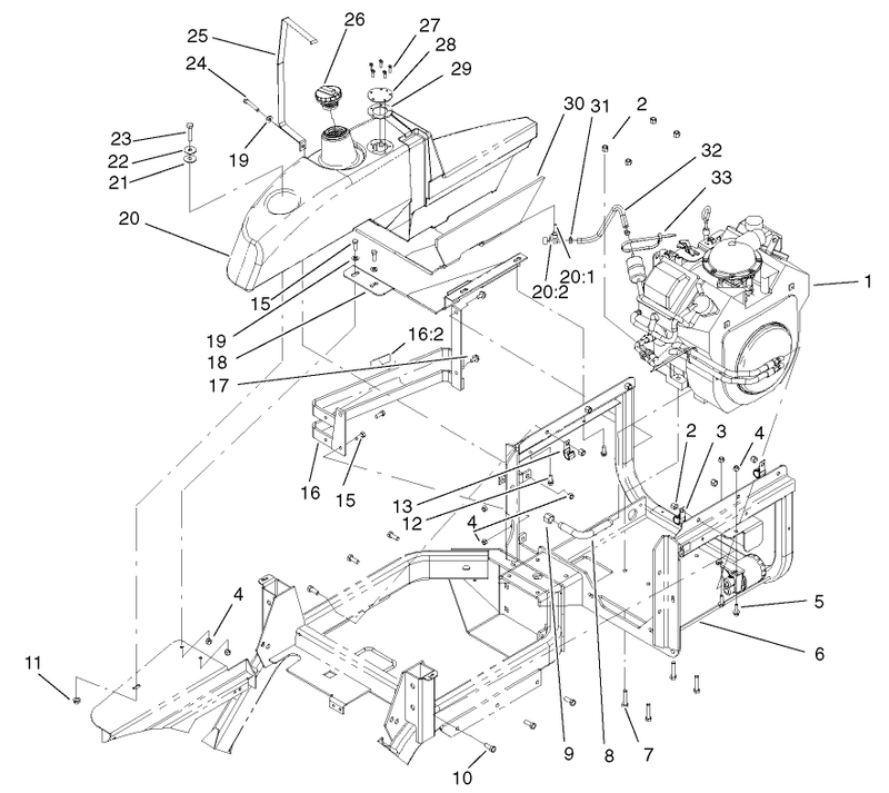 Engine And Fuel Assembly