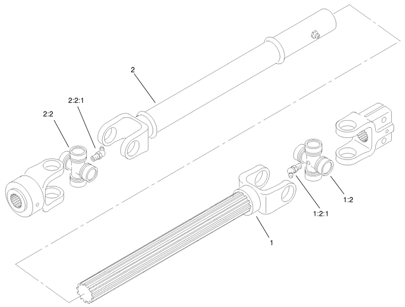Drive Shaft Assembly No 94 4722