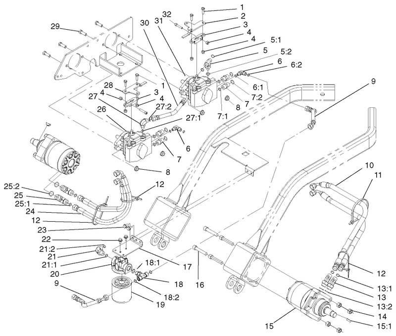 Front Hydraulic Assembly