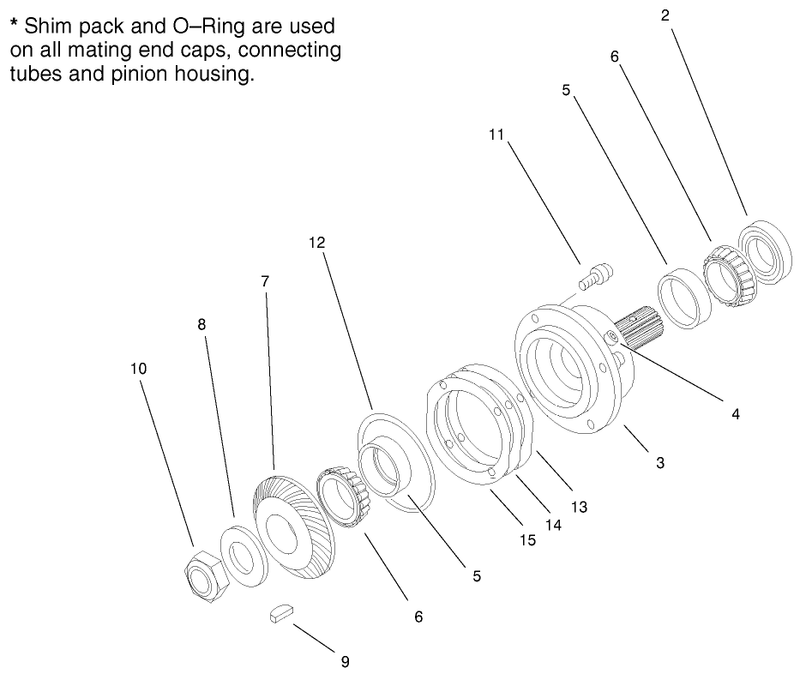 Pinion Assembly No 100 7755