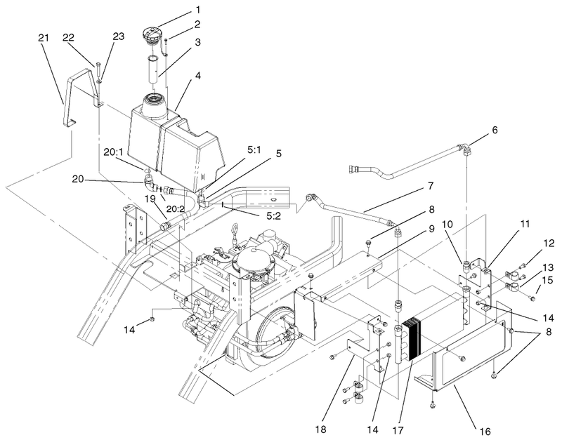 Rear Hydraulic Assembly