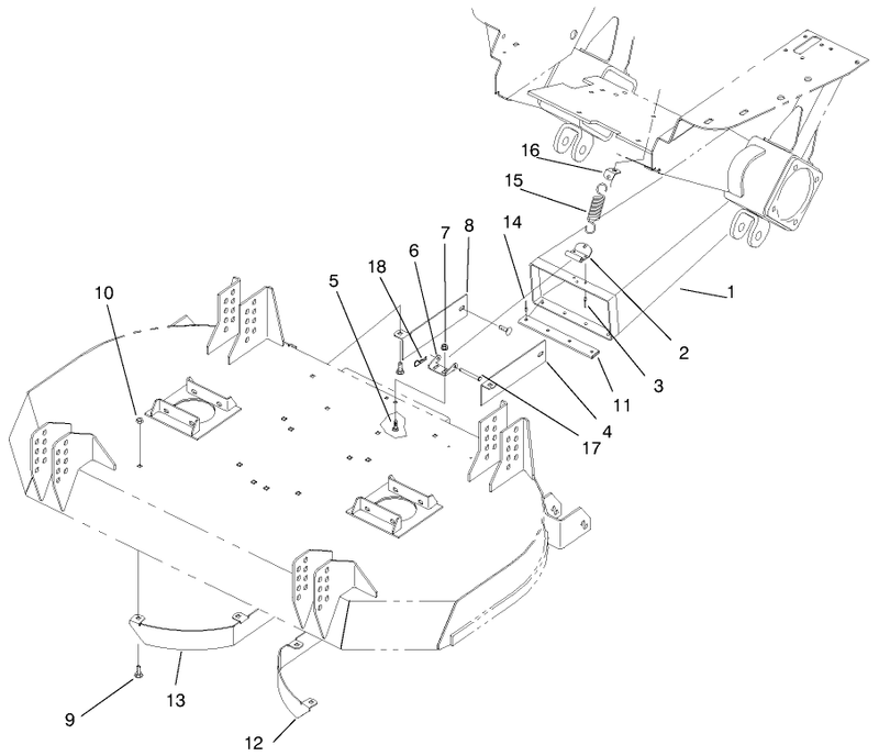 Plenum And Discharge Bracket