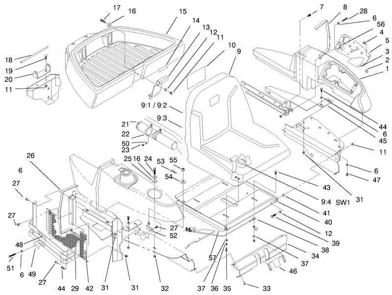 Seat And Fenders