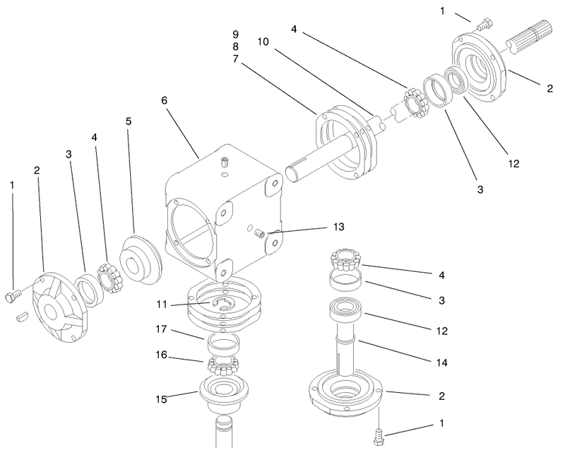 Gear Box Assmebly No 94 4641