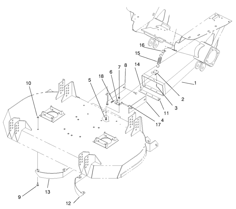 Plenum And Discharge Bracket