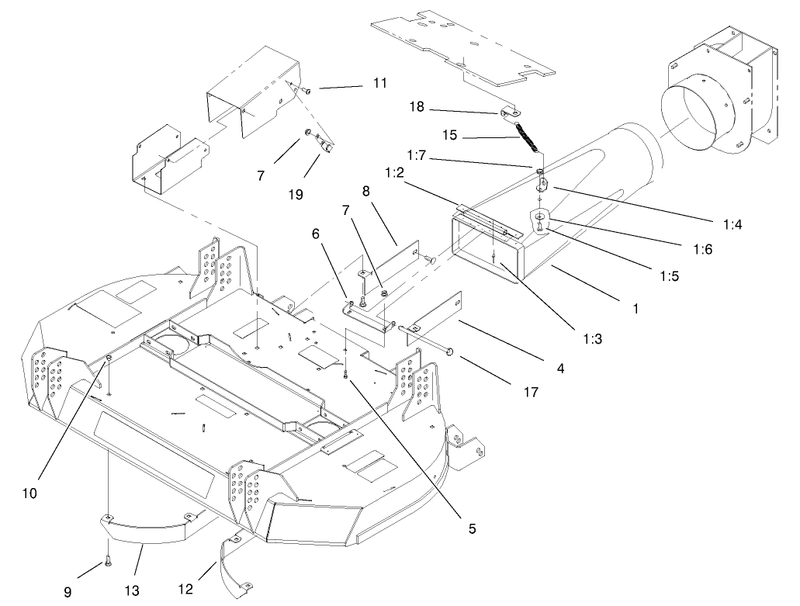Plenum And Discharge Bracket Assembly