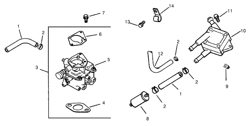 Fuel System kohler Ch20s Ps64644