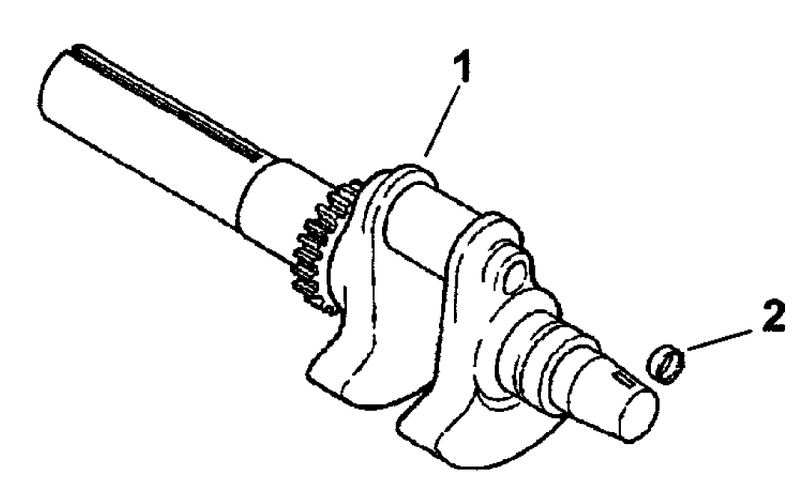 Crankshaft Assembly Kohler Engine Ch20s Ps 64650
