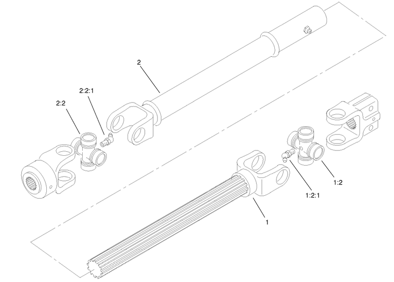 Drive Shaft Assembly No 94 4722