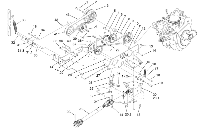 Ptohydro Drive Assembly