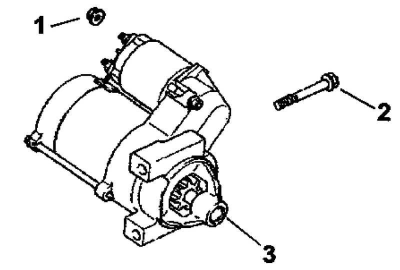 Starting System Assembly Kohler Engine Ch20s Ps 64650