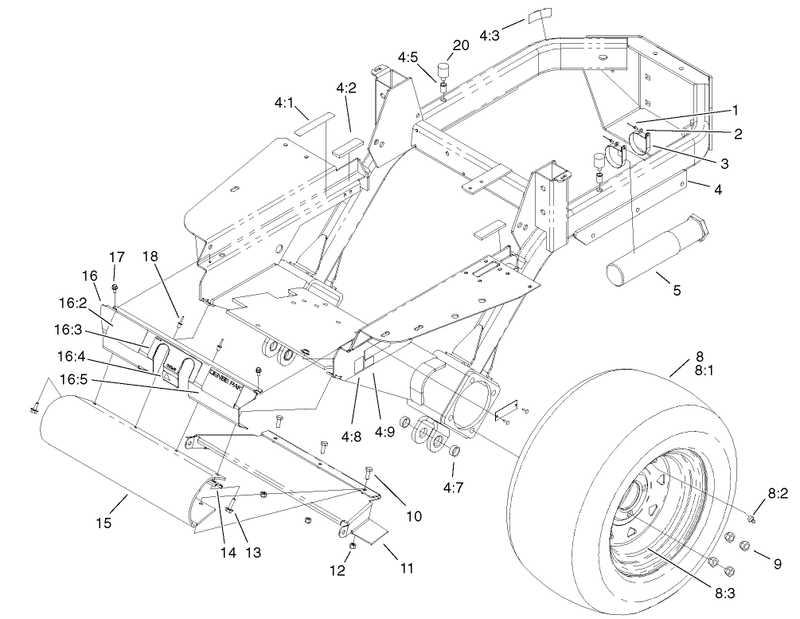 Traction Frame Assembly