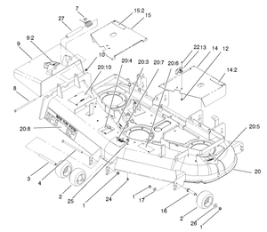 52in Deck Assembly