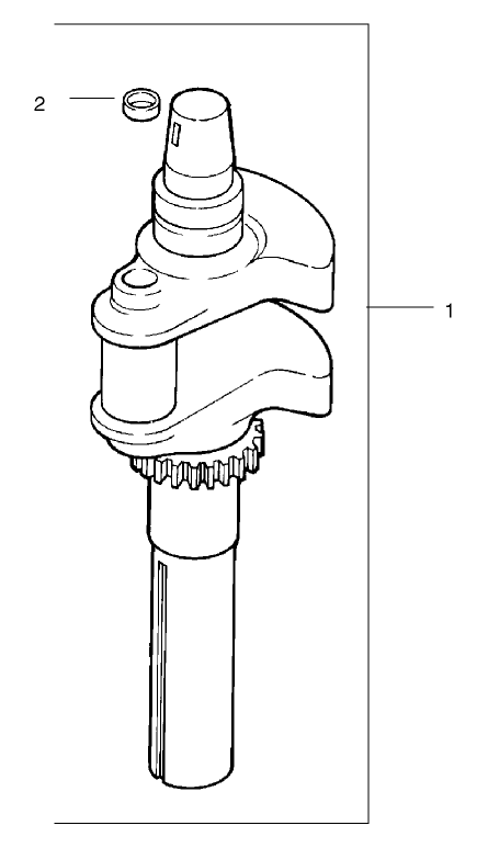Group 1 Crankshaft Assembly Kohler CV23S PS75560