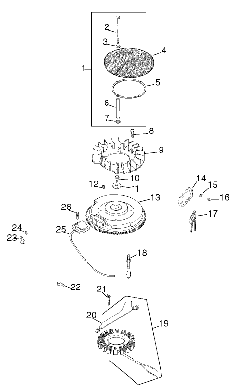 IgnitionElectrical Assembly Kohler CV23S PS75560