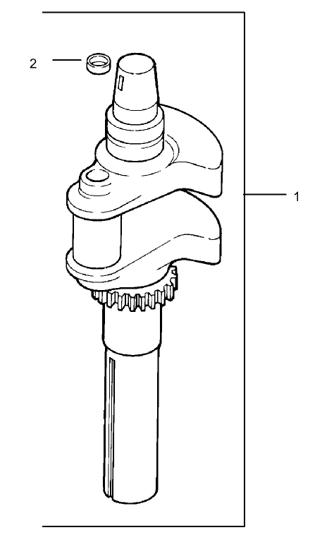 Crankshaft Assembly Kohler CV23S 75560