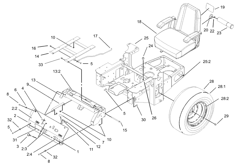 Main Frame Assembly