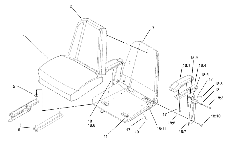 Seat Assembly No 1 633705