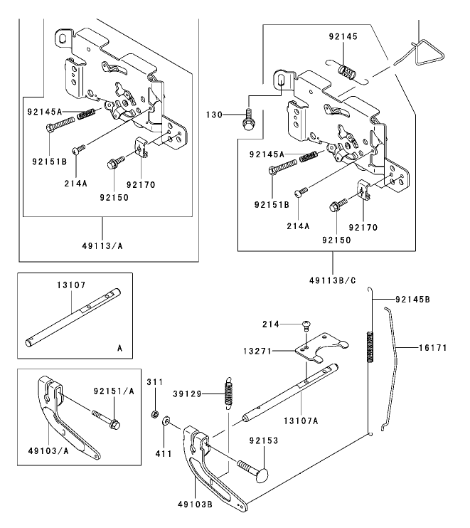 Control Equipment Assembly Kawasaki FH680V CS10