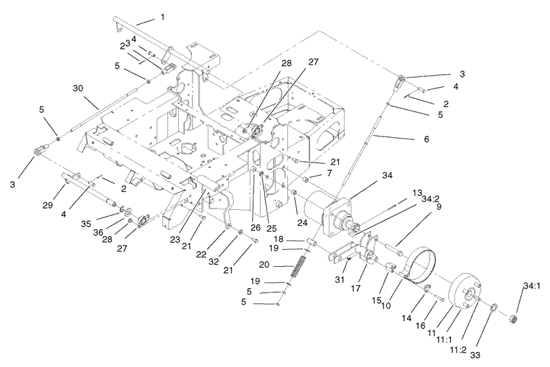 Parking Brake System Assembly