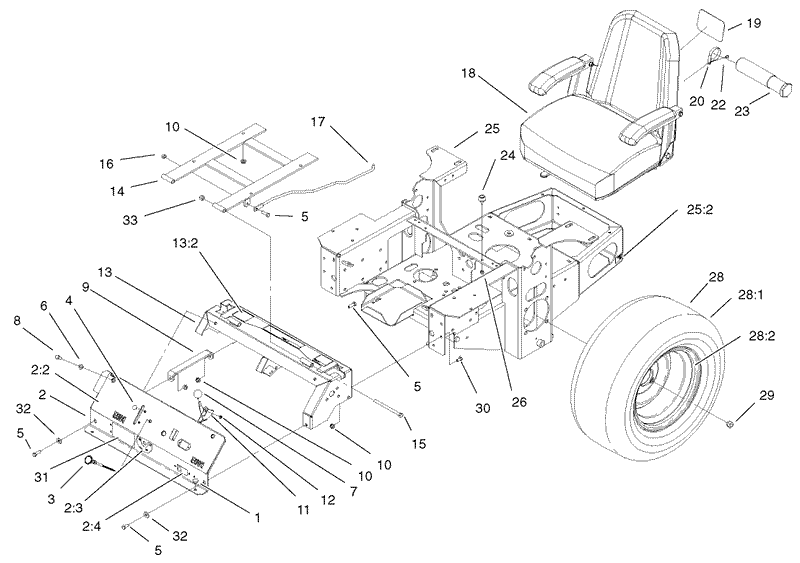 Main Frame Assembly