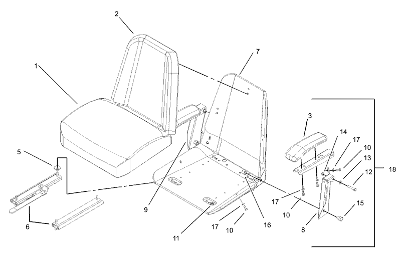 Seat Assembly No 1 633705