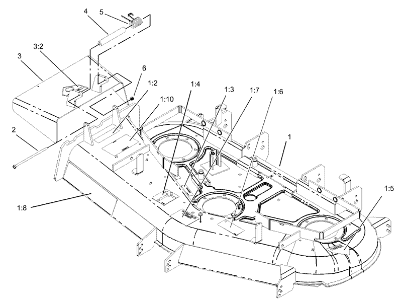 Deck Assembly No 106 5876